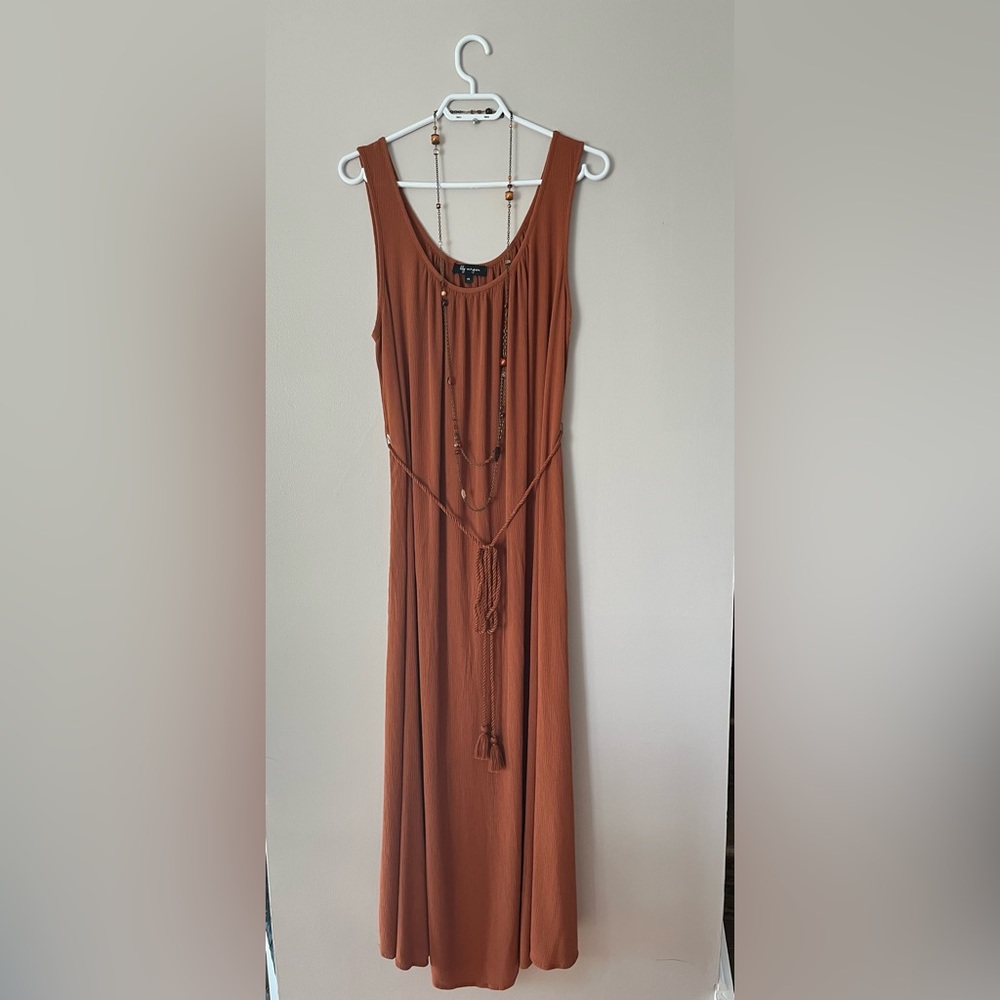 Lily Morgan Sleeveless Summer Maxi Dress